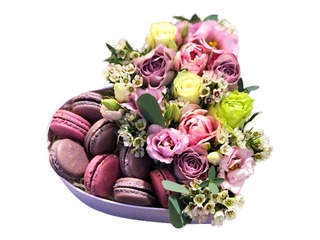 Ziedu kompozīcija Heart