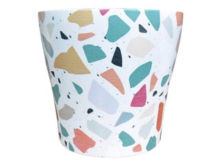 Dekoratīvais pods, Ø10.5cm , H-12cm, krāsains