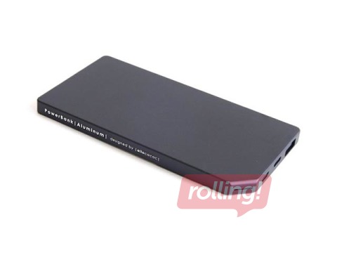 Allocacoc PowerBank Slim Aluminium 5000mAh, Grey