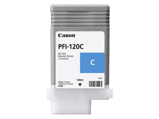 Tintes kasete Canon PFI-120C, ciānzila, 130ml