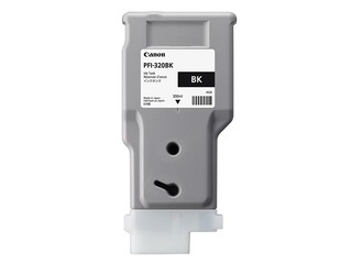 Tintes kasete Canon PFI-320BK, melna, 300ml