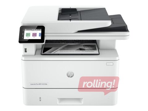 Daudzfunkciju melnbaltais lāzerprinteris HP LaserJet Pro MFP 4102fdn