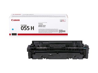Tonera kasete Canon 055H, Ciānzila (5900 lpp)
