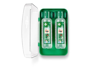 Acu skalošanas komplekts ar turētāju Cederroth (2x500ml)