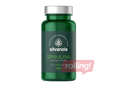 Spirulina kapsulas, Silvanols, N100