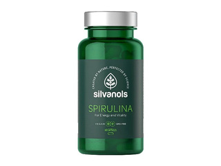 Spirulina kapsulas, Silvanols, N100