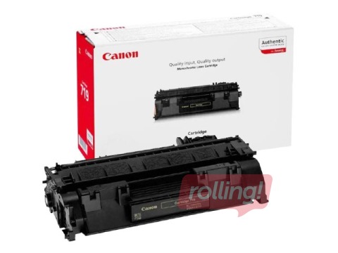 Tonera kasete Canon CRG 719, melna, (2100 lpp.)