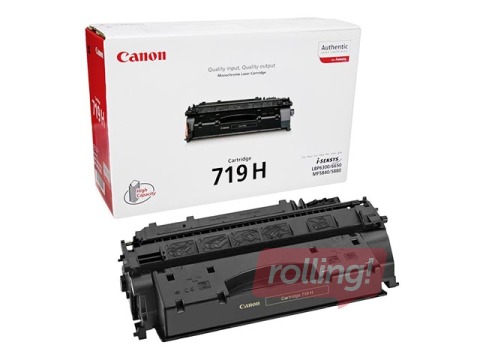 Tonera kasete Canon CRG 719H, melna, (6400 lpp.)