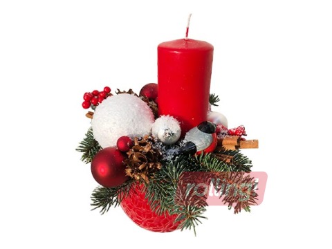 Adventes vainags - Sarkankrūtītes dziesma