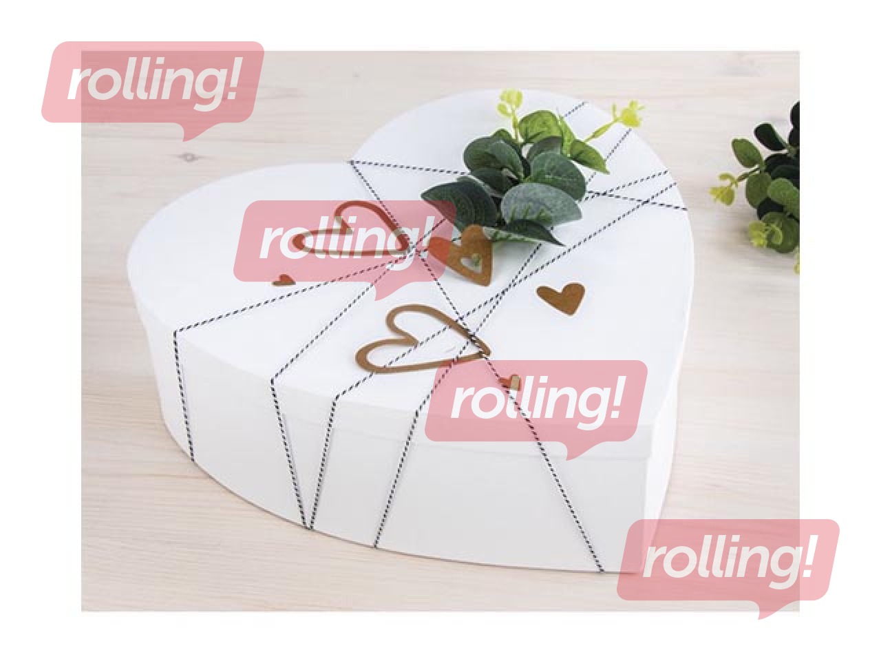 Papjē-mašē kastīte 