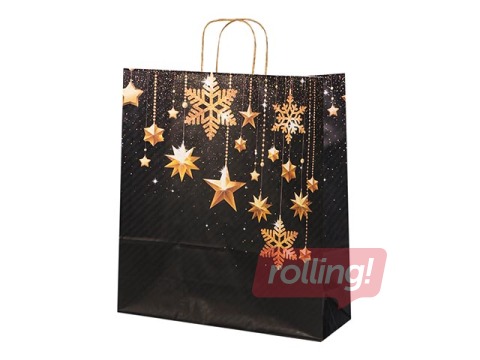 Dāvanu maisiņš papīra Stars, 450x150x490mm