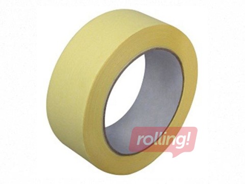 Papīra krāsotāju līmlente 30mmx50m, t 60-80 C, dzeltena
