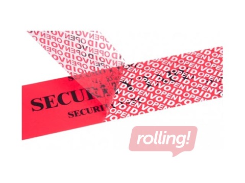 Drošības līmlente pasta sūtījumiem, 50 mm x 50 m, PET