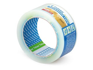 Iepakošanas līmlente Premium (klusā), 50 mm x 66 m, kristālcaurspīdīga