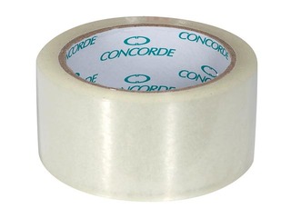 Līmlente iepakošanai Concorde, caurpīdīga, 48mm x 66m