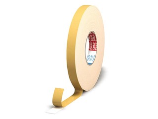 Līmlente divpusēja Tesa, putota, PE/sintētiskais kaučuks, 19 mm x 25 m