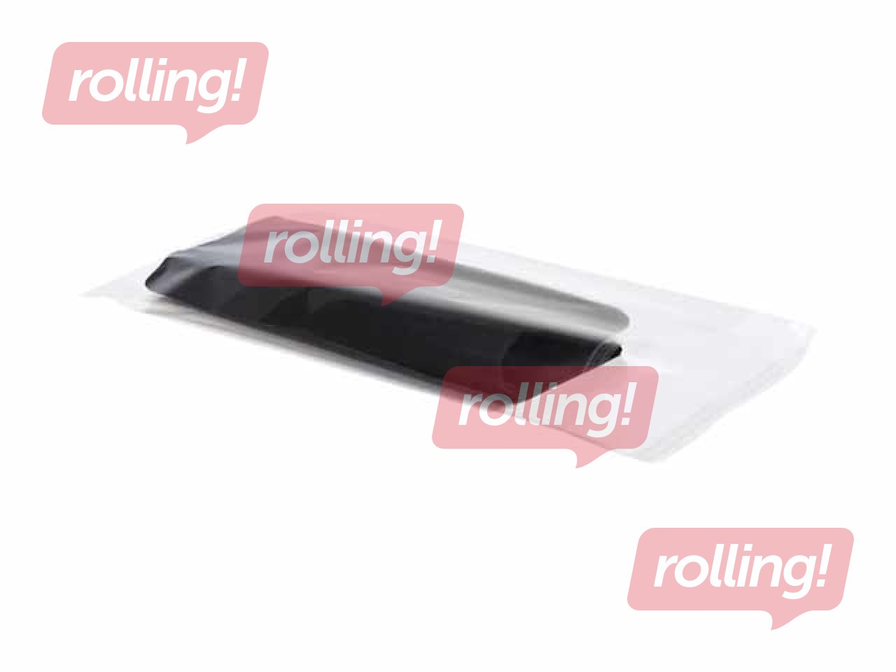 Maisiņi bez rokturiem ar pašlīmējošu aizdari, polipropilēna, 40x55cm, caurspīdīgi, 50 gab