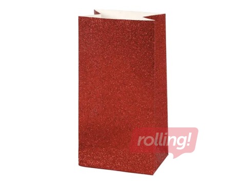 Maisiņi papīra 90x60x170mm, 8 gab., sarkani