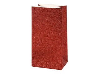 Maisiņi papīra 90x60x170mm, 8 gab., sarkani