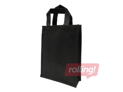 Soma ar rokturiem, melna neausta šķiedra, 300x120x400mm