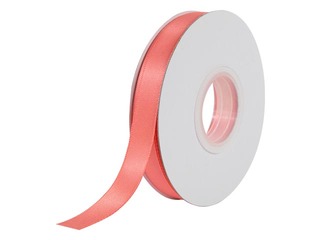 Dāvanu saiņošanas lente 13 mm/ 25 m, Coral, auduma
