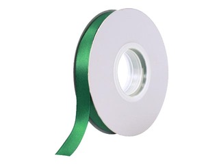 Dāvanu saiņošanas lente 13 mm/ 25 m, Forest Green, auduma