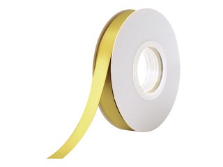 Dāvanu saiņošanas lente 13 mm/ 25 m, Golden Olive, auduma
