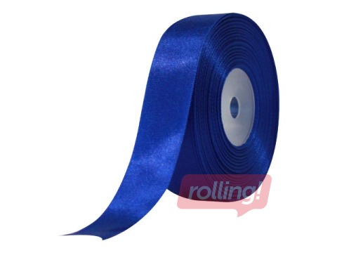 Dāvanu saiņošanas lente 25 mm/ 25 m, satīna, zila