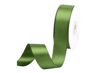 Dāvanu saiņošanas lente 25 mm/ 25 m, satīna, Olivegreen