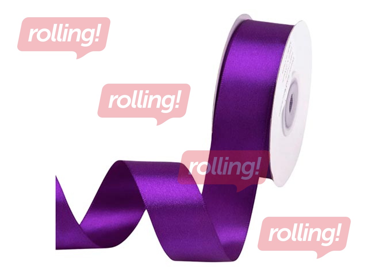 Dāvanu saiņošanas lente 25 mm/ 25 m, satīna, Violet