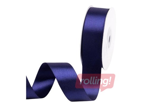 Dāvanu saiņošanas lente 25 mm/ 25 m, satīna, DeepBlue