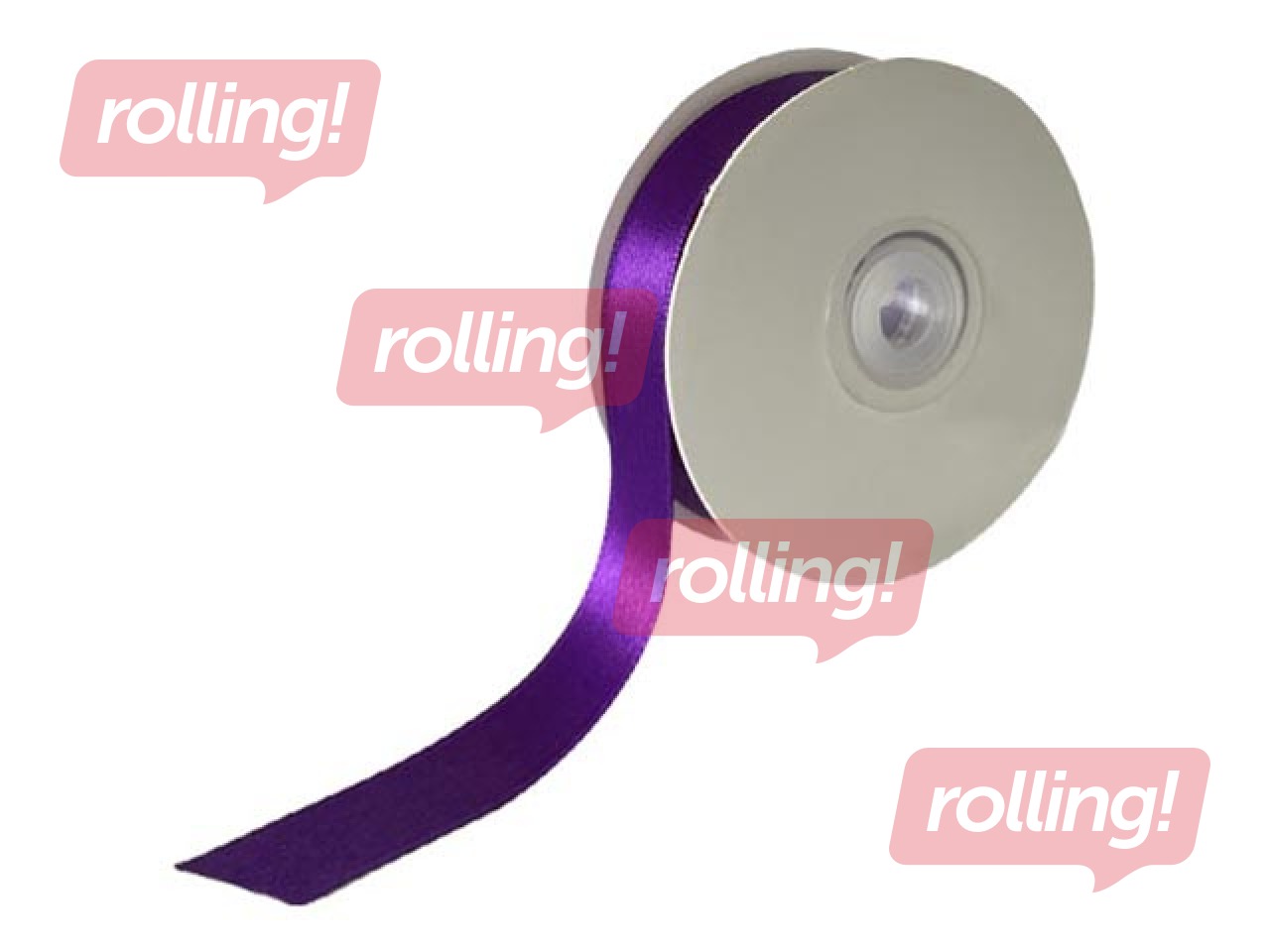 Dāvanu saiņošanas lente 12 mm/ 25 m, satīna, Violet