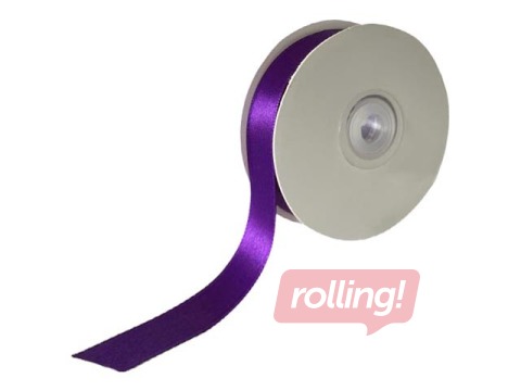 Dāvanu saiņošanas lente 12 mm/ 25 m, satīna, Violet