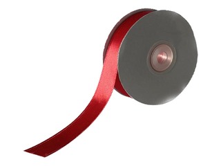 Dāvanu saiņošanas lente 12 mm/ 25 m, satīna, Red
