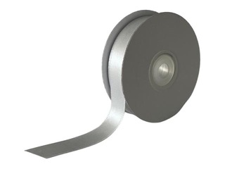 Dāvanu saiņošanas lente 12 mm/ 25 m, satīna, Lightgray