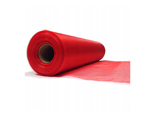 Dāvanu saiņošanas tills ruļļos, sarkans, 15cm x 9m