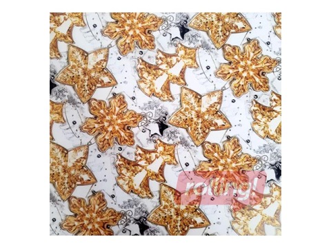 Dāvanu papīrs ruļļos ar Ziemassvētku tematiku, 70x100cm, 5 loksnes