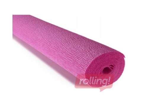 Kreppapīrs, antīki rozā, 50x250cm, 180g