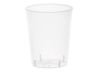 Glāzes 40 ml, 50 gab., PP, caurspīdīgas