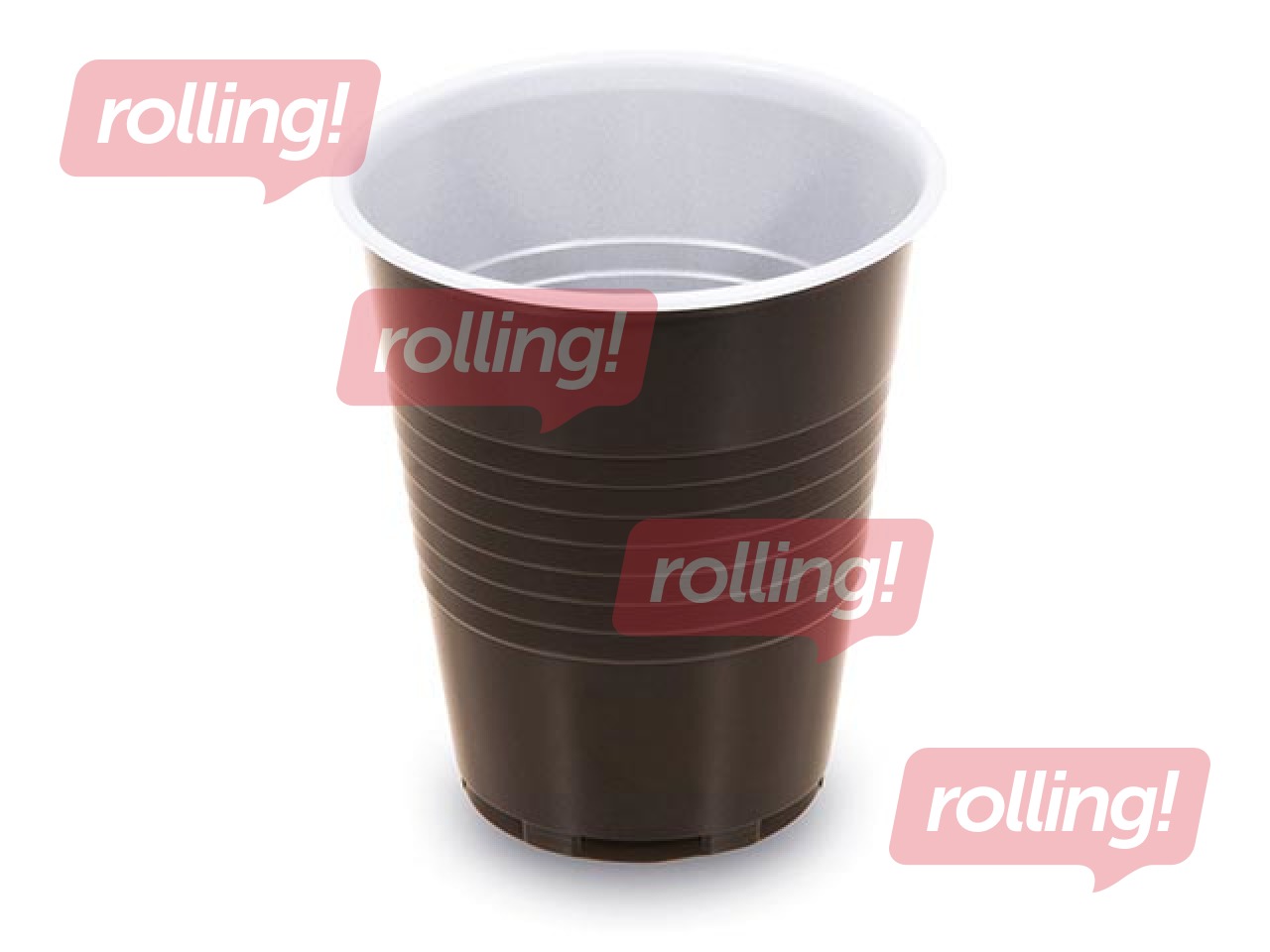 Glāzes plastmasas, termoizturīgas, 150ml, 100 gab.