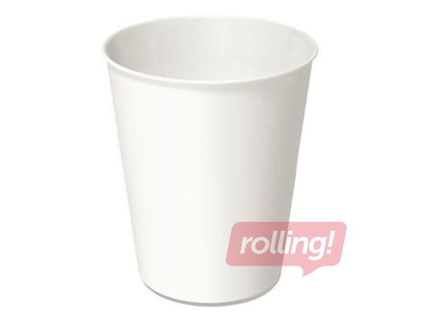Glāzes papīra ø80mm, 240 ml, baltas, 50 gab.