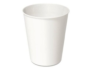 Glāzes papīra ø80mm, 240 ml, baltas, 50 gab.
