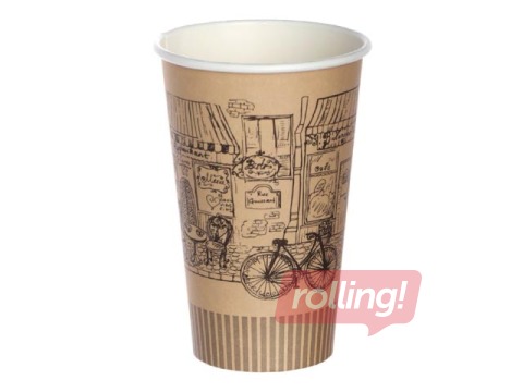 Glāzes papīra Finest Selection, ø80mm, 350ml, 50 gab.