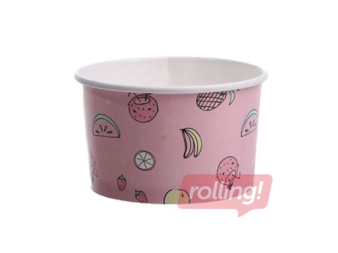 Deserta trauciņš, papīra, Ø93mm, 245ml, 25 gab.