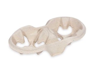 Glāžu turētājs 2 glāzēm, papīra, 21x11 cm