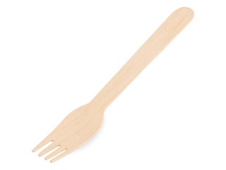 Dakšas, koka, 16 cm, 10 gab.