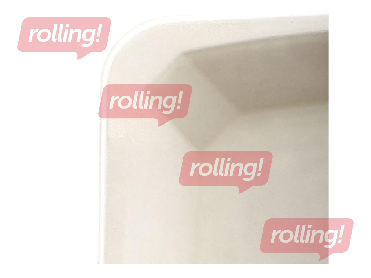 Cukuršķiedras šķīvji, 21x21 cm, 50 gab., balti