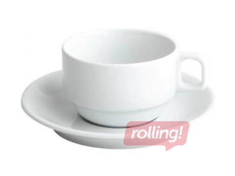 Tase Bella, porcelāna, balta, 200ml