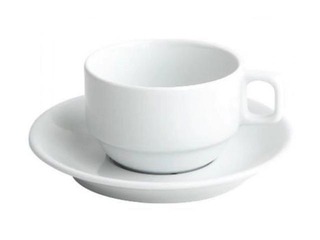 Tase Bella, porcelāna, balta, 200ml