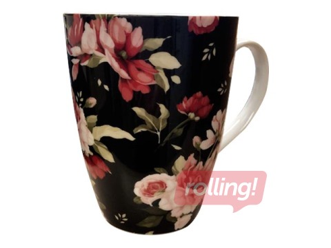 Krūze Sunnie ar rozēm, porcelāna, 470ml 